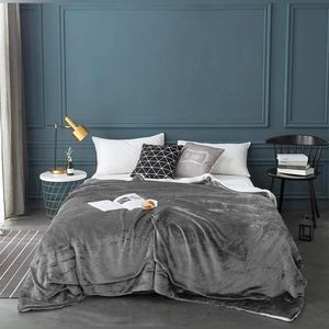 Sherpa Queen Bed Blanket